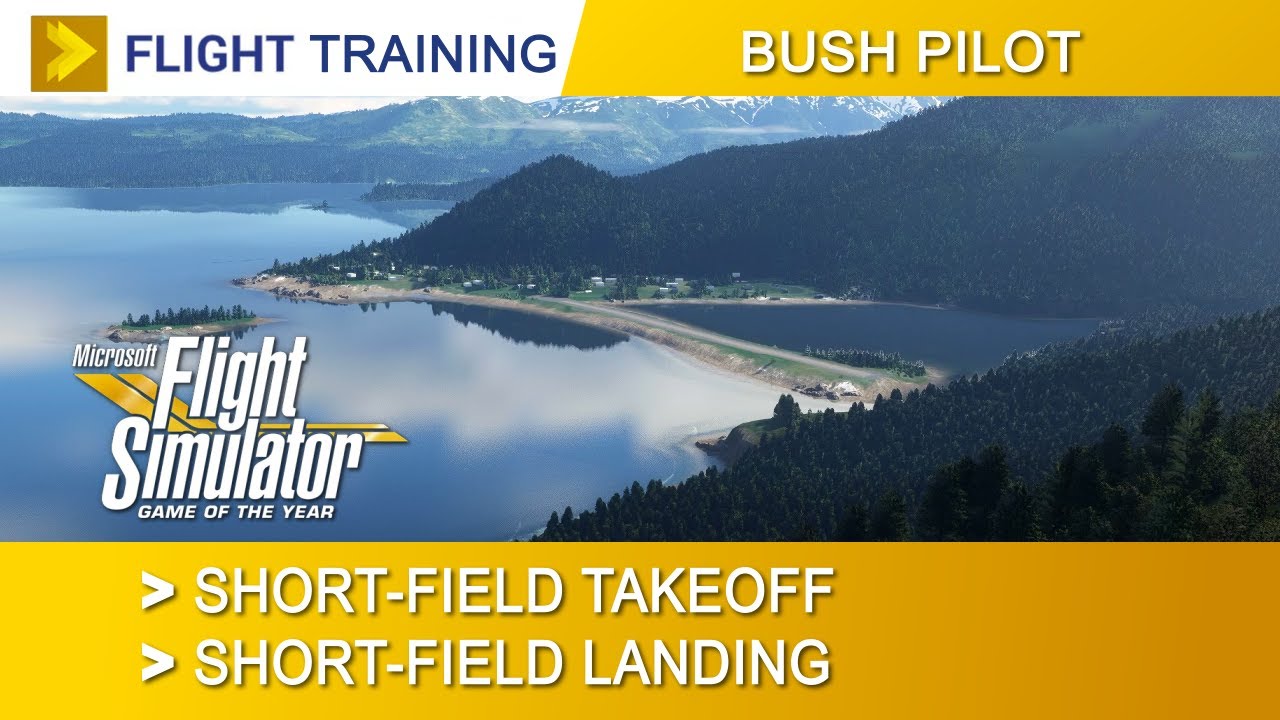 Microsoft Flight Simulator | Flight Training : Short-Field Takeoff & Landing