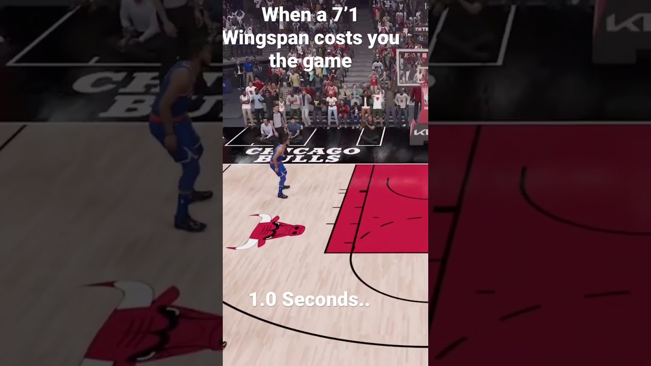 When a 7&rsquo;2 Wingspan costs you the game..
