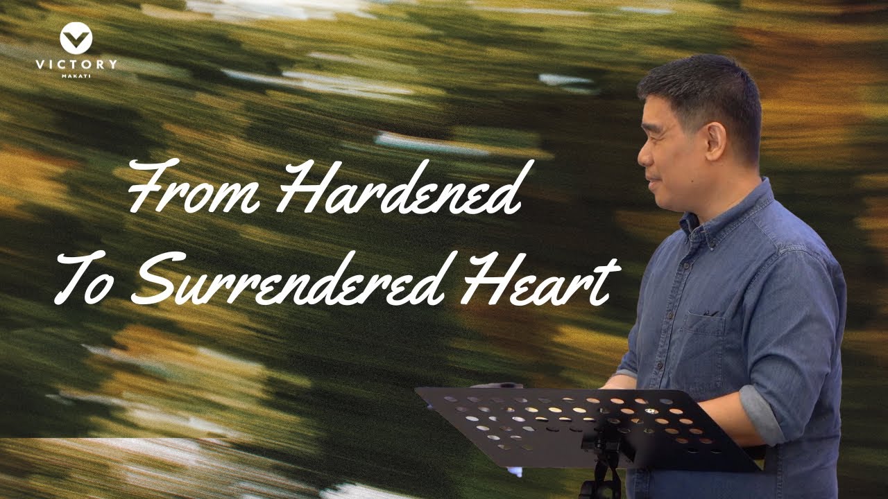 From Hardened To Surrendered Heart | The Road Out | Dennis Sy
