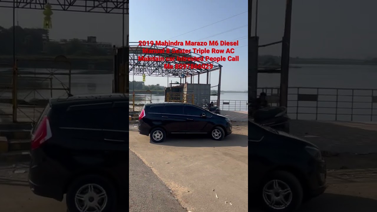 #mahindra #marazzo #m6 #secondhandcars #diesel #dieselengine #suv #8seater #7seatercar #loan