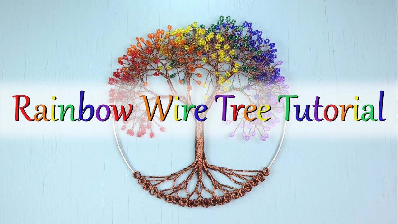 Rainbow Wire Tree Tutorial!
