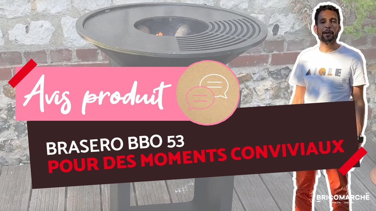 Test du Brasero BBO 58 Oyat : Je vous dis tout ! | Bricomarché