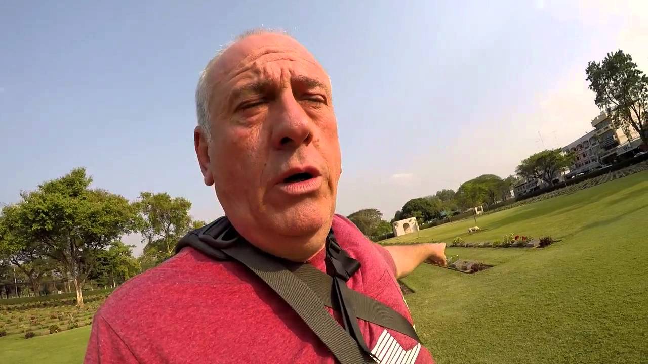 Thailand,Kanchanaburi my Visit to the the War Cemetery and Museum  Vlog-016