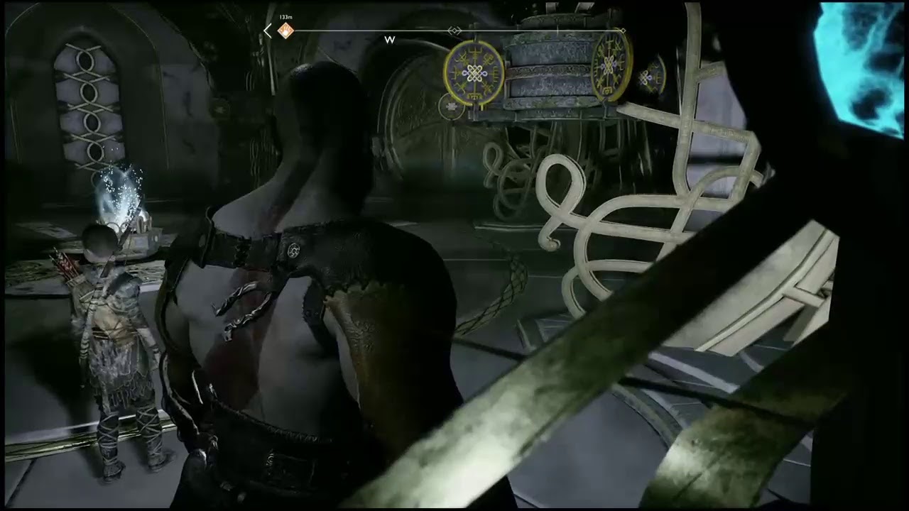 God of War - Alfheim - Lake of Light - Return to boat - Walkthrough