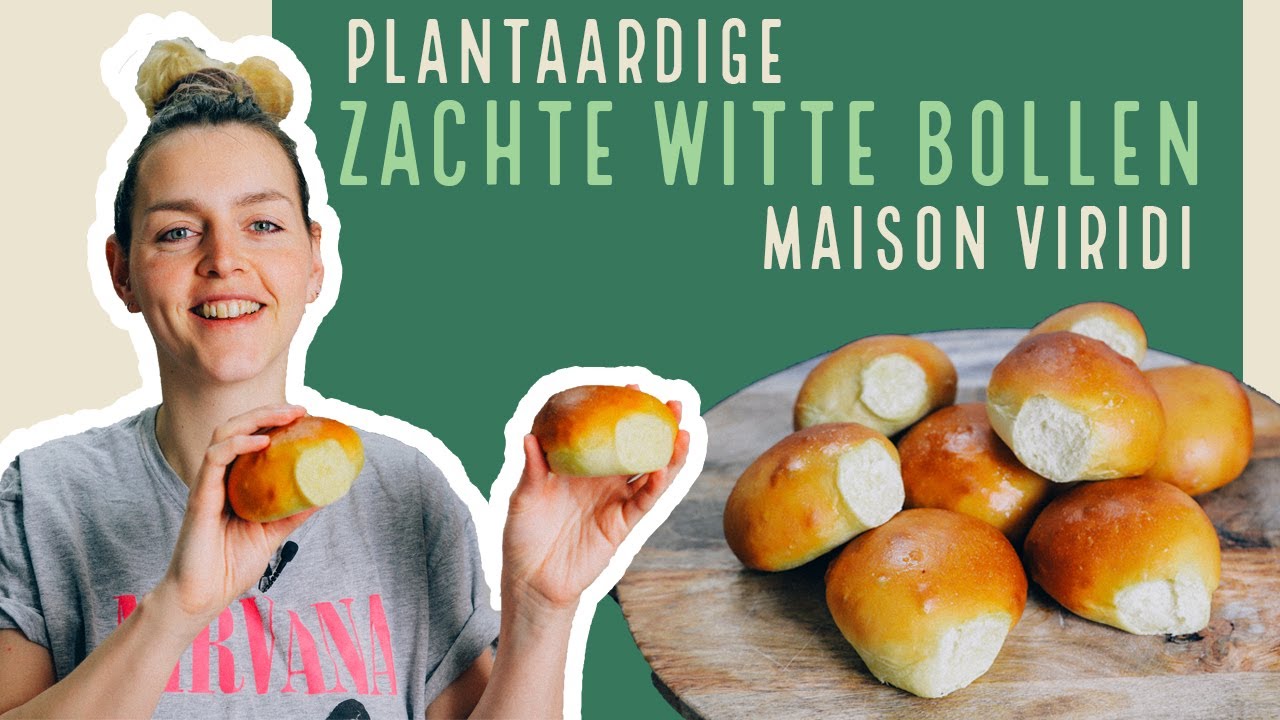 ZACHTE WITTE BOLLEN maar dan helemaal PLANTAARDIG!