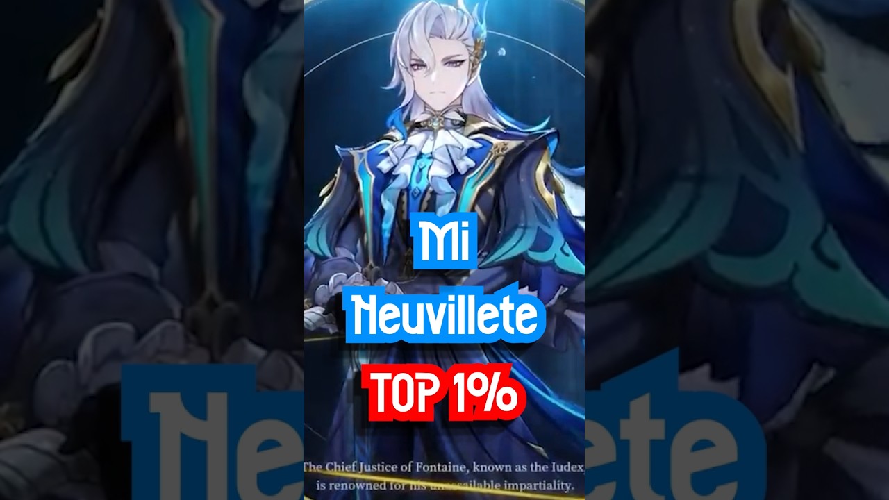 COMO ARME a mi NEUVILLETTE TOP 😎 - Genshin Impact