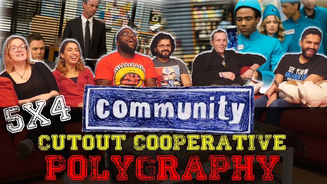 Community - 5x4 Cooperative Polygraphy - Group Reaction