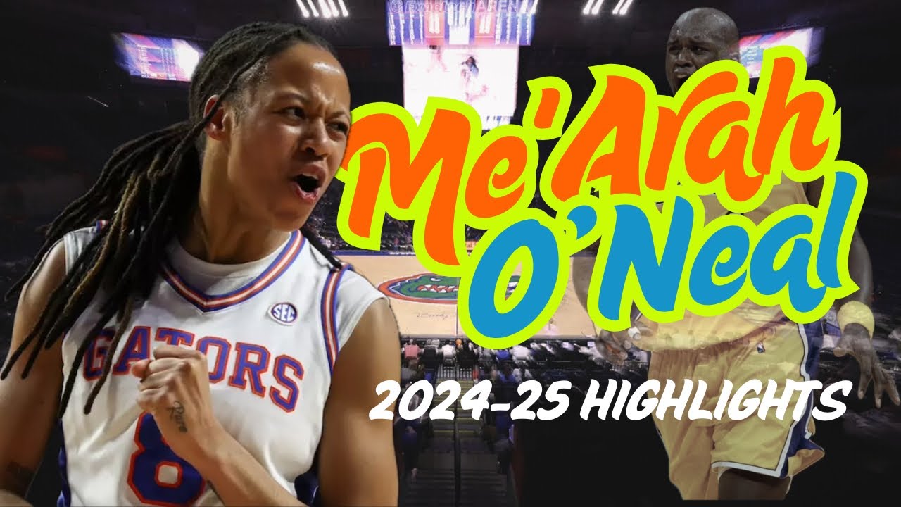 Me'Arah O'Neal #8 “Daughter of Shaquille O'Neal” 2024-25 Freshman Season Highlights