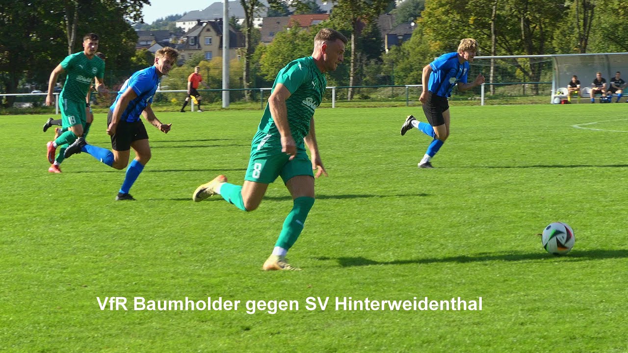 VfR Baumholder gegen SV Hinterweidenthal #landesliga #matchday #tore