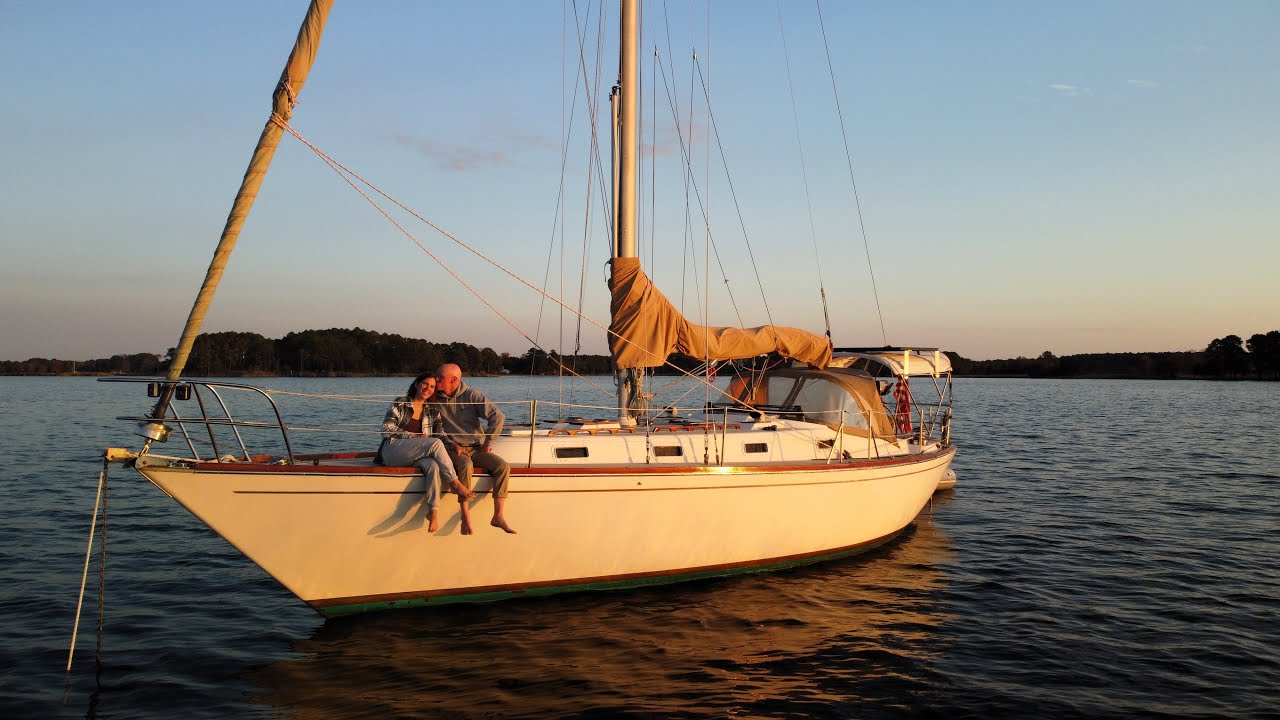 SAILING to Our Favorite ISLAND on the Chesapeake on Our Tartan 37 || TGE Ep. 14