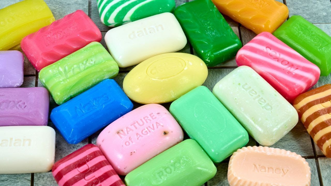 ASMR soap cutting/Soap Crushing/ Satisfying video |NO TALKING| Relaxing Video/ Резка сухого мыла/4К
