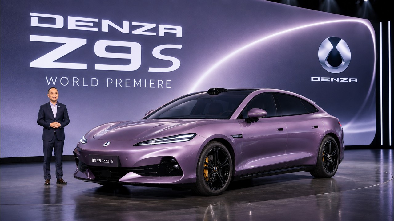 New BYD Denza Z9S Has 1,194 Horsepower and 1,100 Kilometers of Range