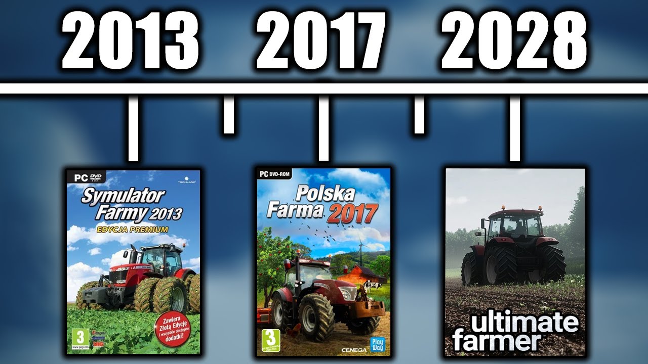 HISTORIA SYMULATORÓW FARMY! (KONKURENCJA FARMINGA)
