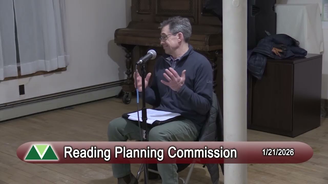 Reading Planning Commission 1/21/2026