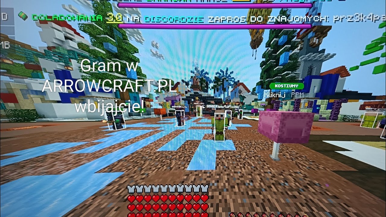 Gram w minecraft IP: ARROWCRAFT.PL