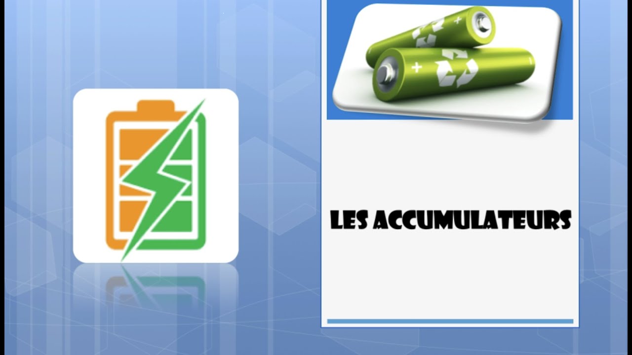 Les accumulateurs Fonctionnement d'une batterie au plomb