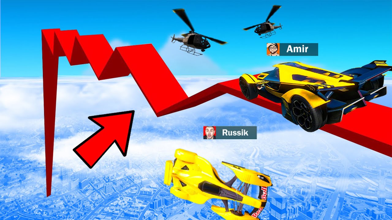 Dieses COMEBACK auf DER MEGARAMPE GLAUBT KEINER!!! GTA 5