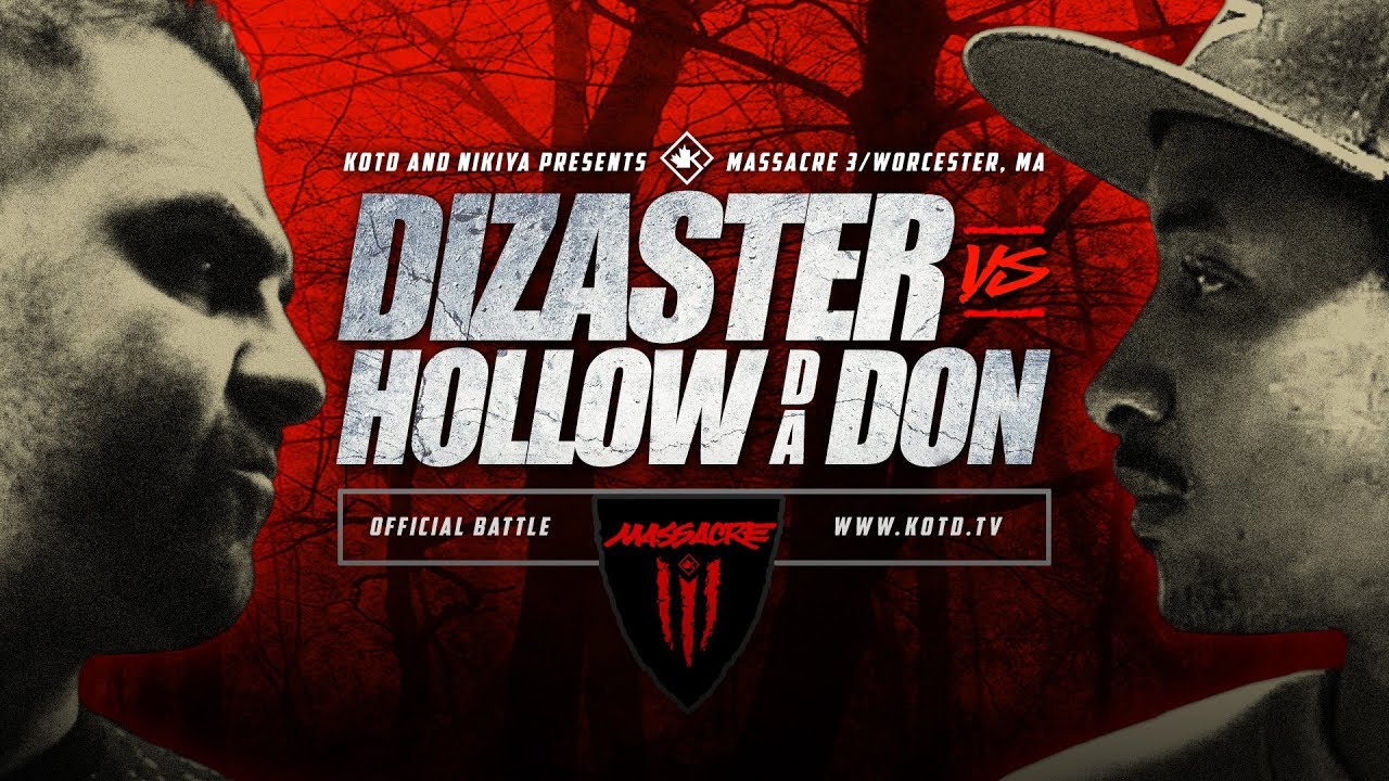 KOTD - Rap Battle - Dizaster vs Hollow Da Don | #MASS3