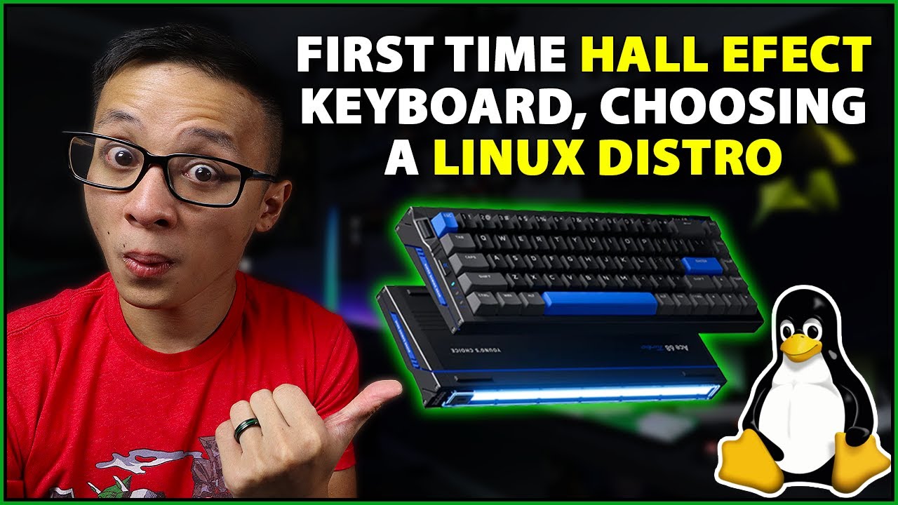 🟢 Testing the MCHOSE ACE 68 TURBO (first time using Hall Effect)! Choosing a Linux distro...
