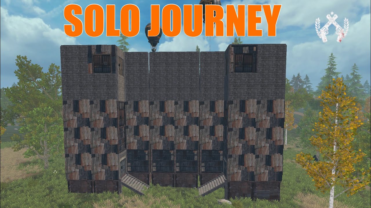 Solo Journey on standard mode | part 5 | found best hack in this game| Last island of survival #rust