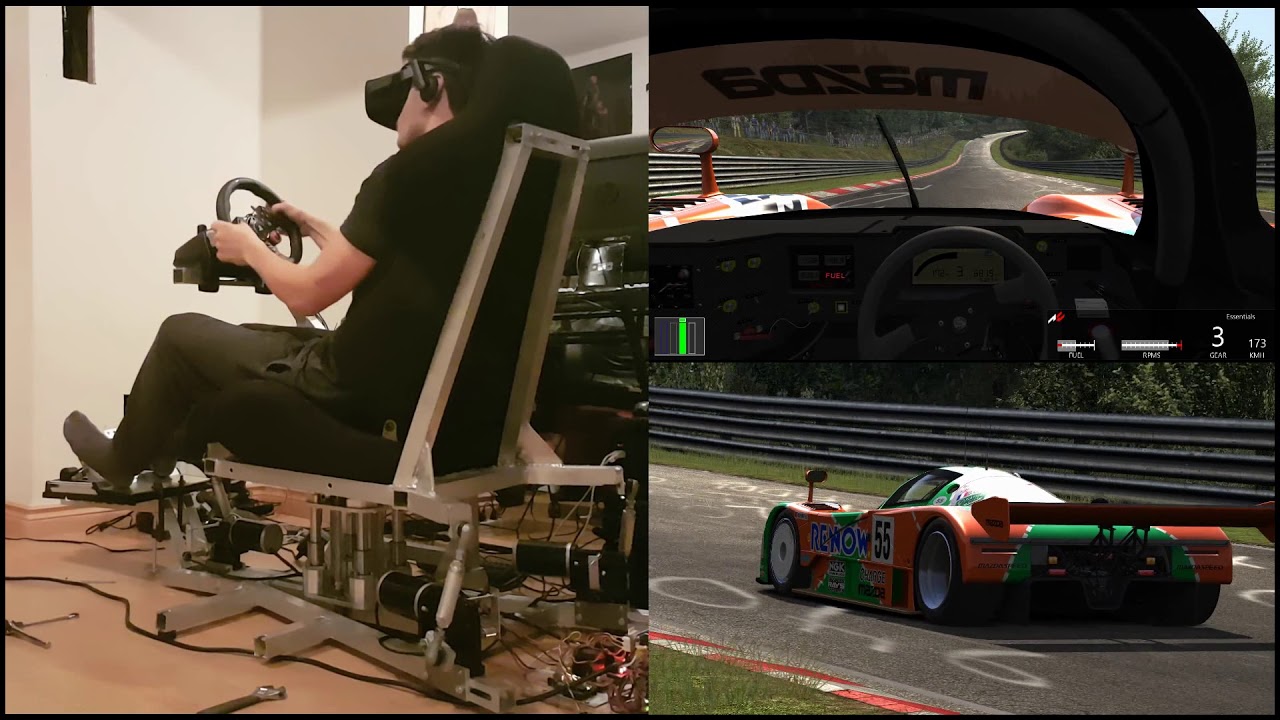 3DOF Motion Simulator Test 2