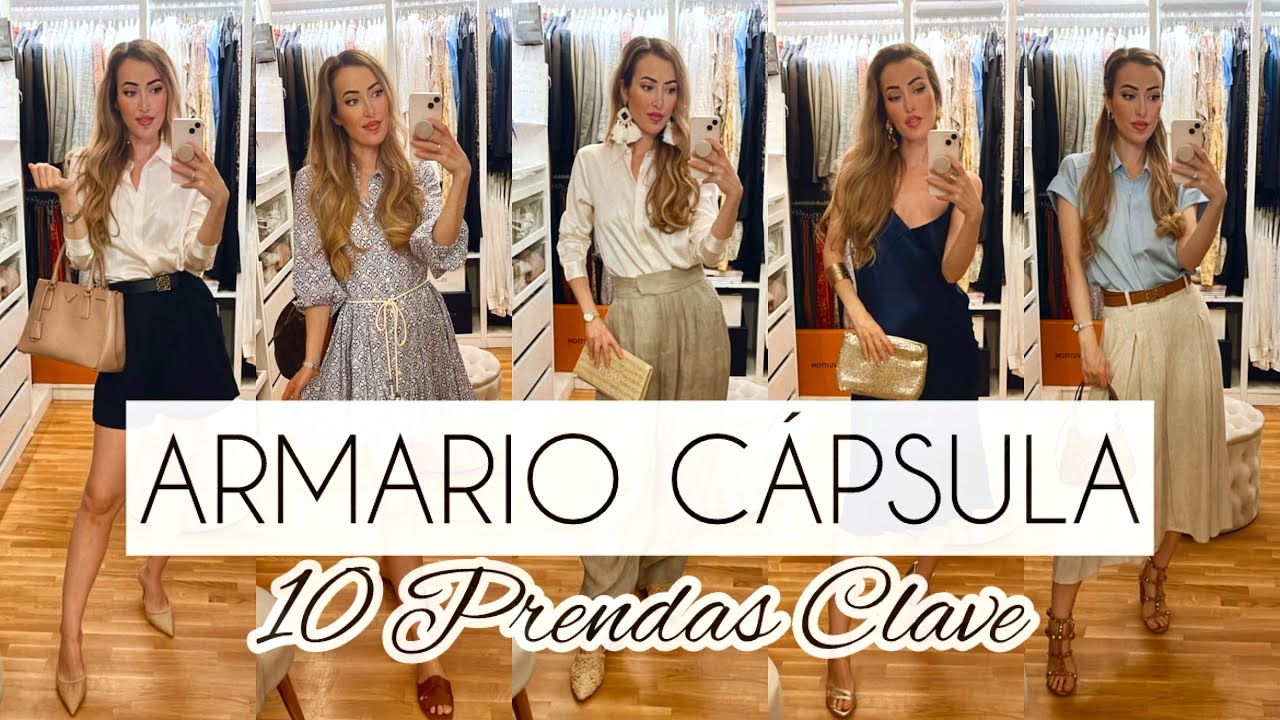 ARMARIO CÁPSULA de VERANO : 10 PRENDAS CLAVE  para VERANO de FONDO de ARMARIO | Lidia Siori