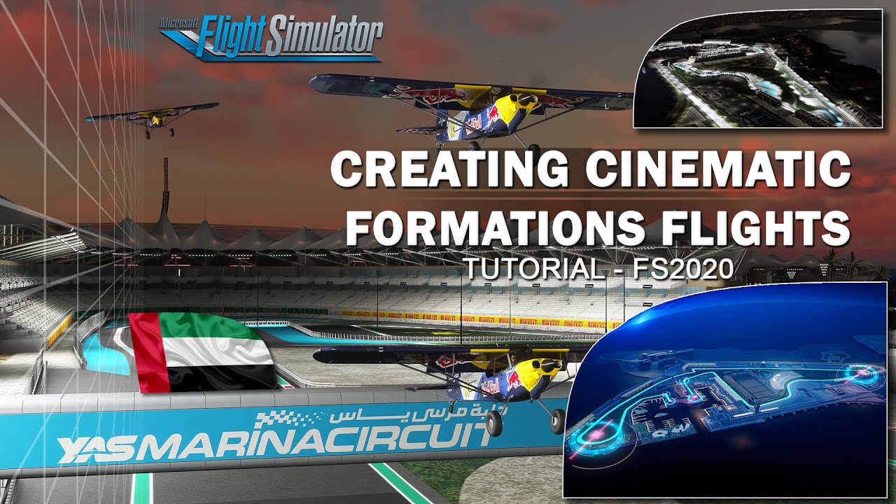 Создание кинематографического трейлера групповых полетов ★ Microsoft Flight Simulator ★ SkyDolly ...