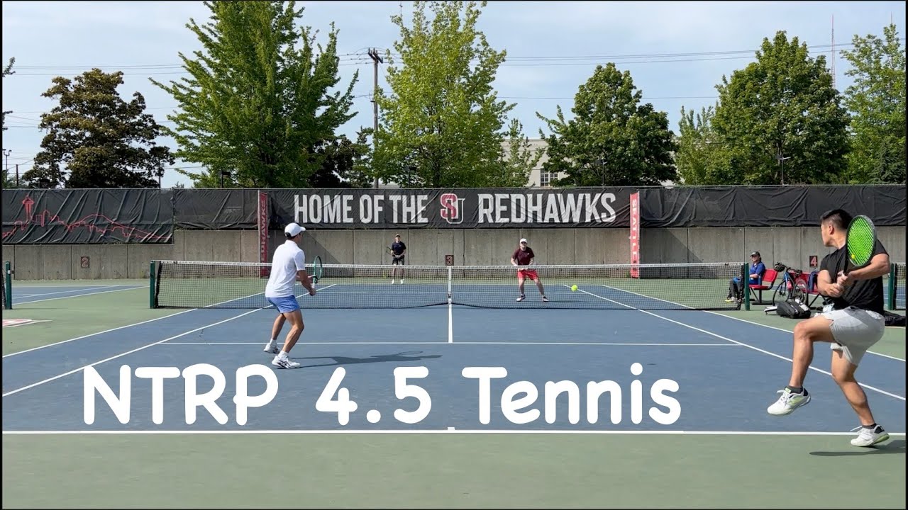 NTRP 4.5 Tennis -  Double practice and 4pm club edition