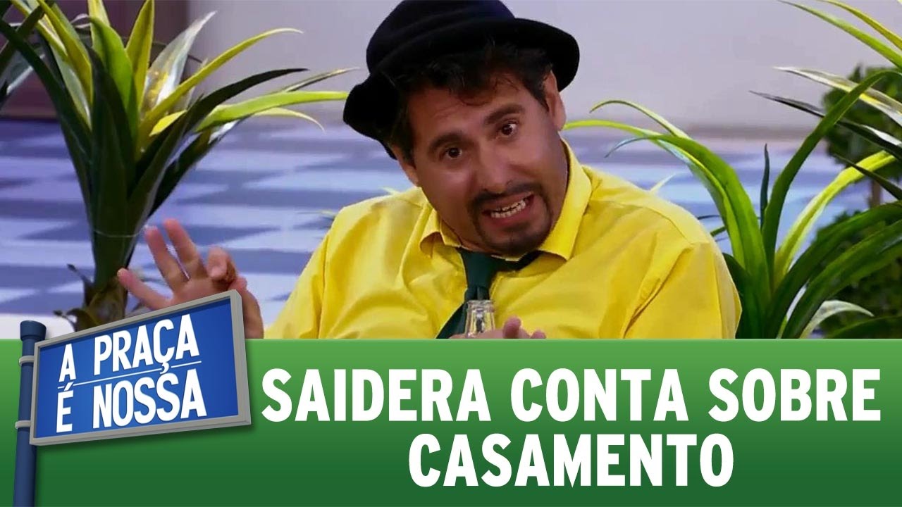 A Pra&ccedil;a &eacute; Nossa (13/10/16) - Saidera conta sobre casamento