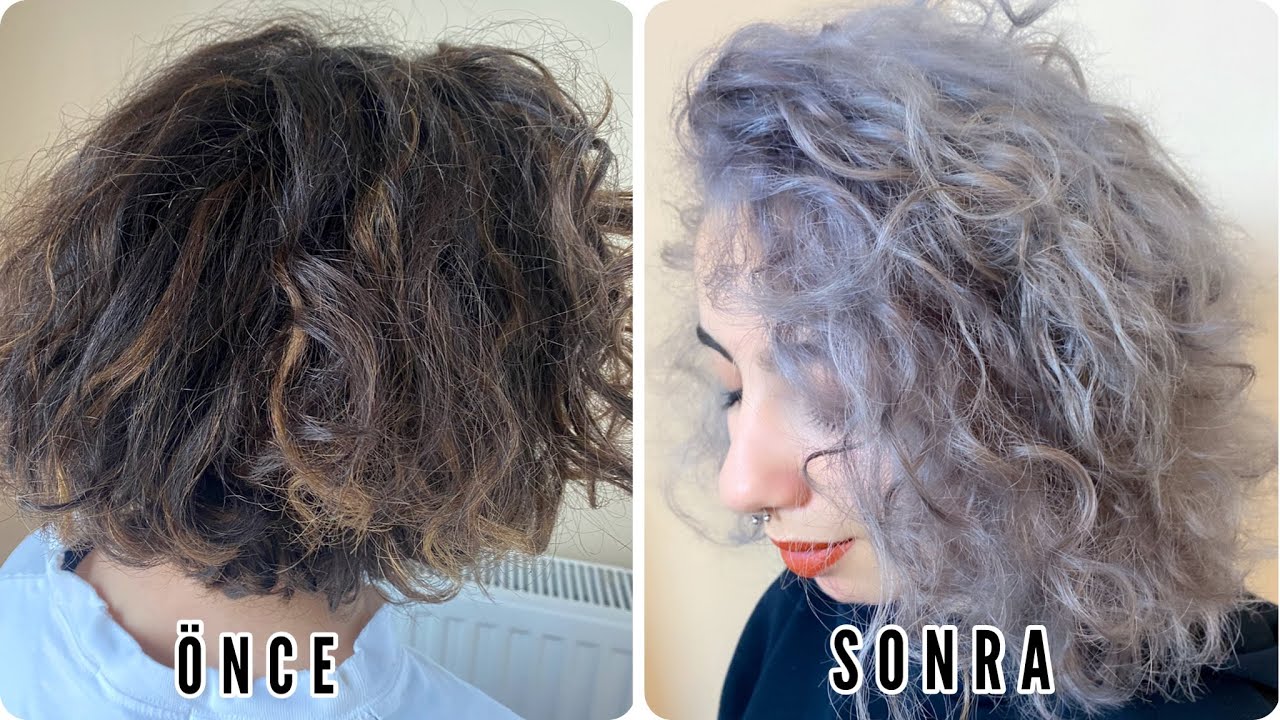 Evde Saç Boyama | Füme Gri Saç Rengi | Kardeşi Boyatınca Ablası Dayanamadı🤗