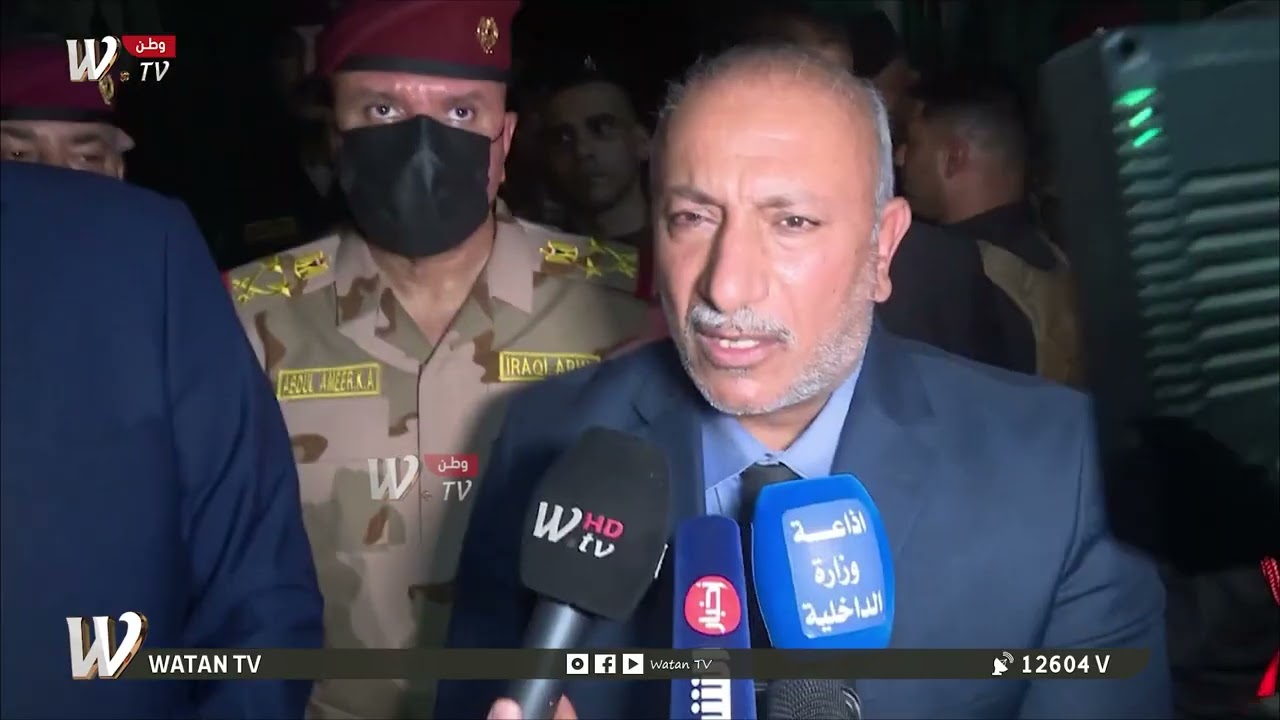 عدسة قناة وطن تتواجد في قطارة الإمام علي وتنقل الحادث.. جميع التفاصيل وادقها مع تصر يح وزير الداخلية