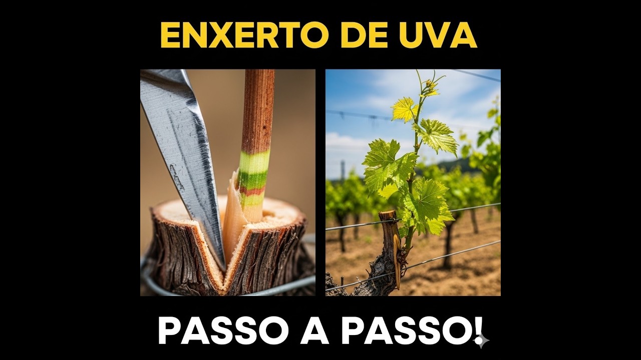 Como Fazer Enxertia de Uva para uma Boa Produção com Sergio Semerdjian