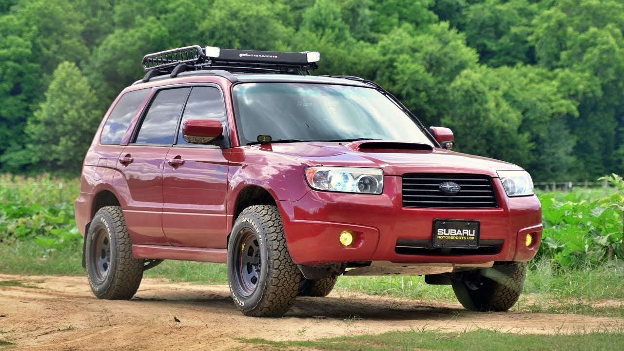 Внешние модификации моего внедорожного Subaru Forester XT 2007 года выпуска.