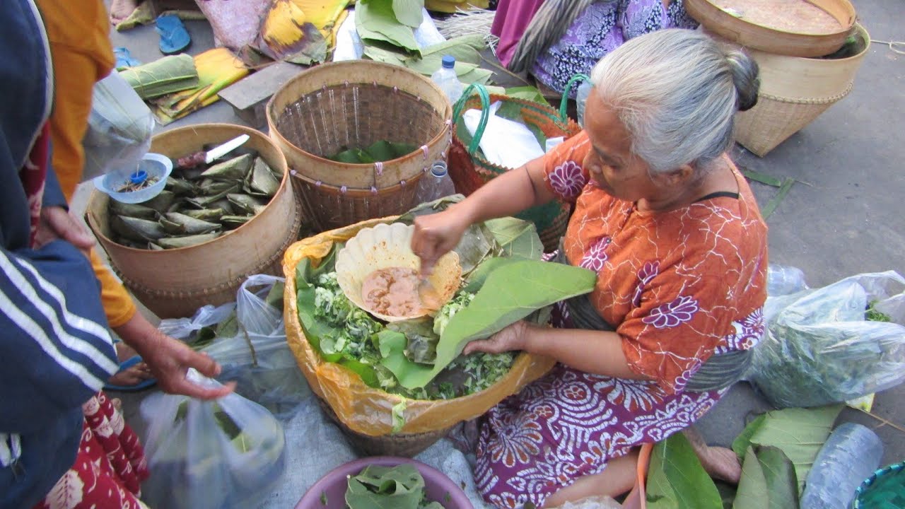 TEPO PECEL MURAH PORSI BANYAK, GETHUK TETEL, GRAWUL JAJANAN MURAH PASAR TRADISIONAL PAGI
