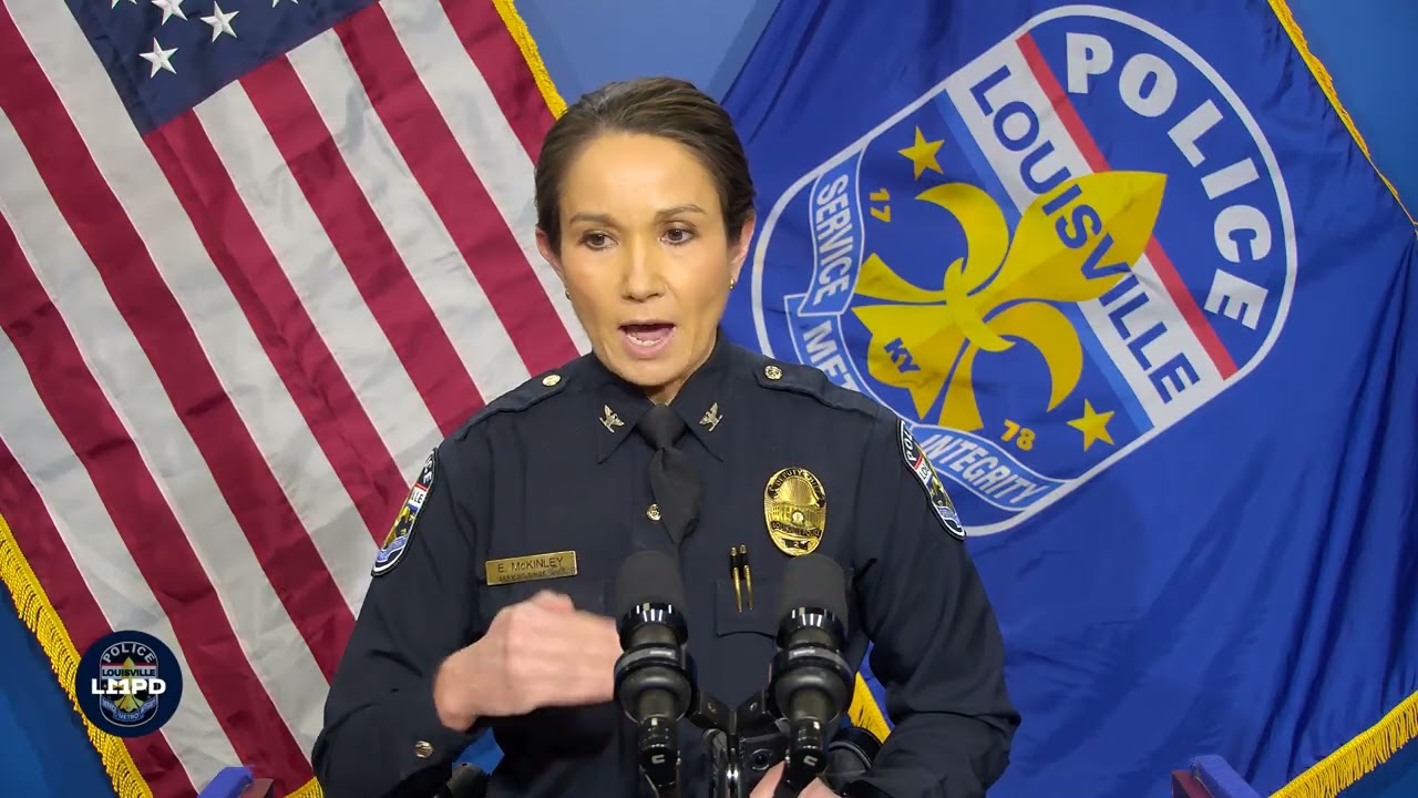 2/27/26 Joint News Conference with Shively PD, ATF, FBI and LMPD on significant arrests made.