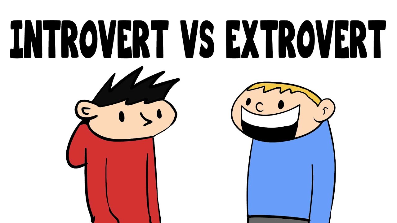 Introvert vs Extrovert Cartoon