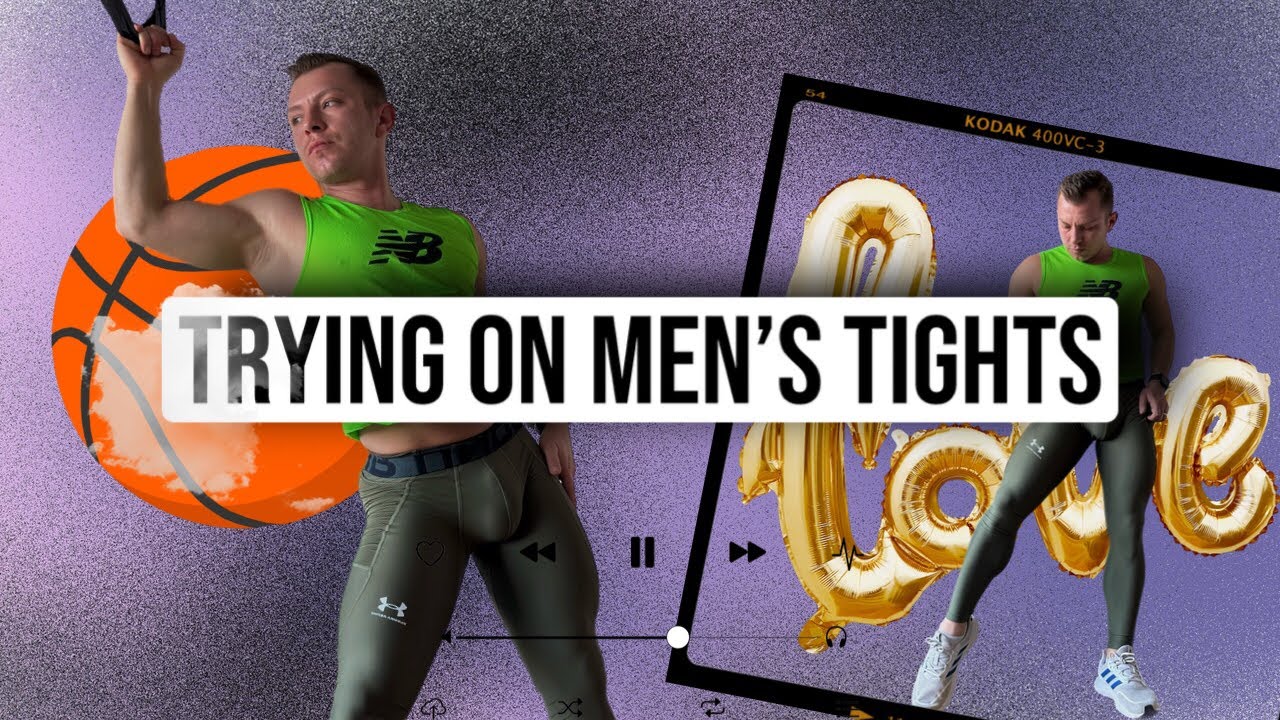 Jaw-Dropping Unboxing: Trying on Men’s Tights for Insane Fitness Gains! 💪