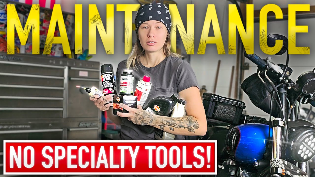 Motorcycle FULL Routine Service / Maintenance [ Harley-Davidson Sportster ]