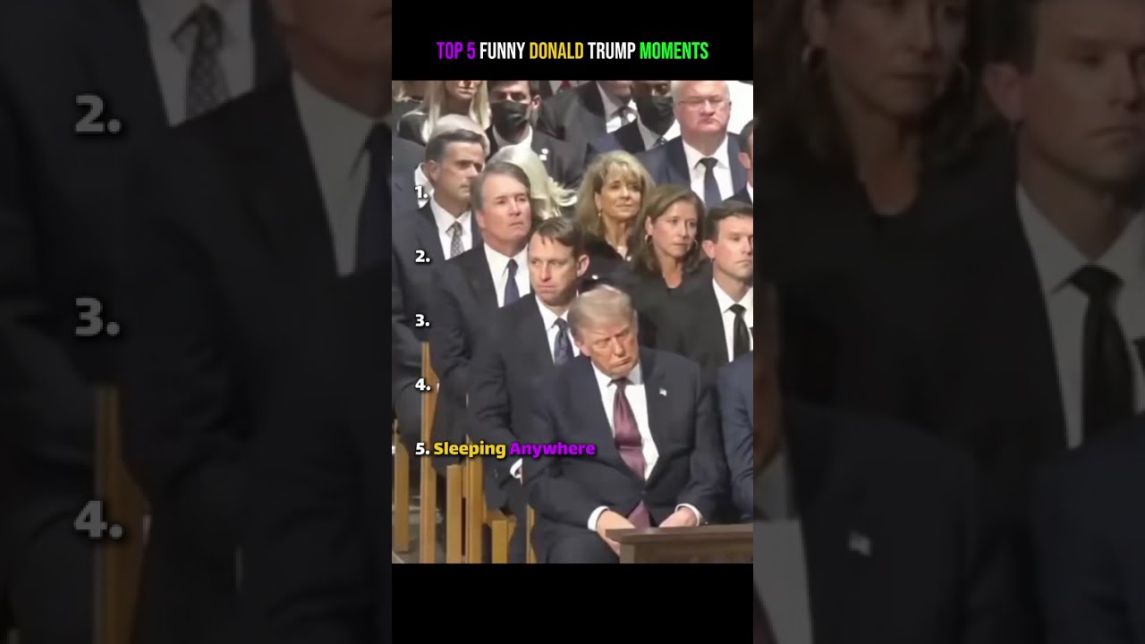 5 najśmieszniejszych moment&oacute;w Donalda Trumpa