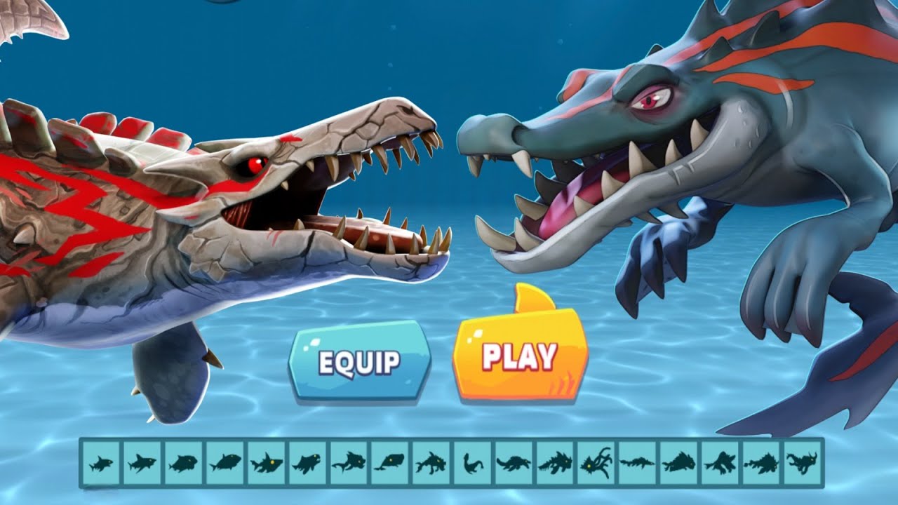 ZAMAHARIBU VS LORD SNAPPY - HUNGRY SHARK EVOLUTION