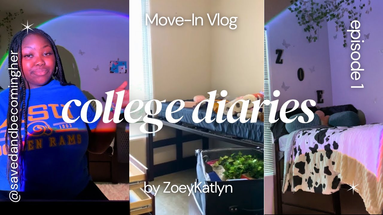 *DETAILED* MOVE-IN DAY VLOG | Albany State University| Hall 6 | College Diaries Ep. 1