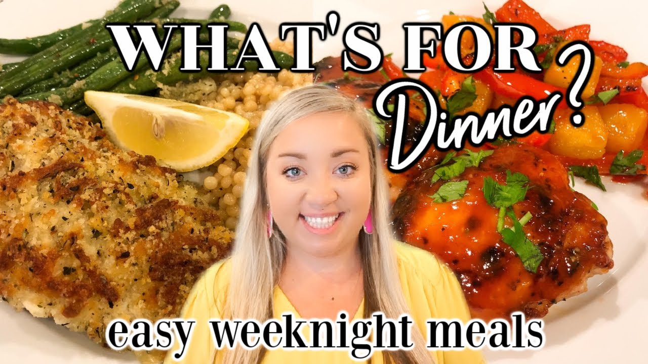 WHAT'S FOR DINNER | EASY WEEKNIGHT MEALS | COOK #WITHME | JESSICA O'DONOHUE