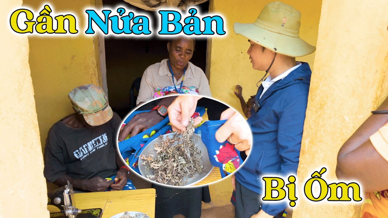 Đông Paulo || Gần Nửa Bản Bị Ốm Và Cách Xử Lý Vô Cùng Đơn Giản Từ Việt Nam Mà Không Ai Biết