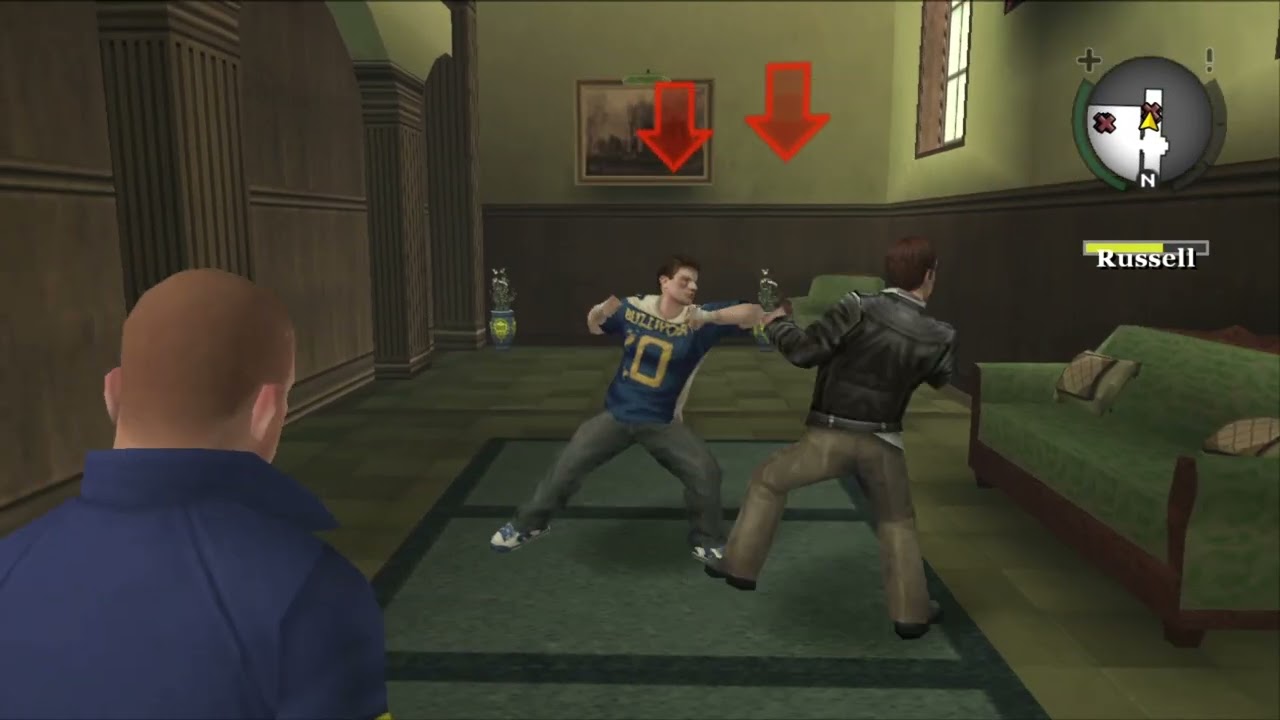 Bully - Johnny (Complete mayhem) vs Ted (Complete mayhem)