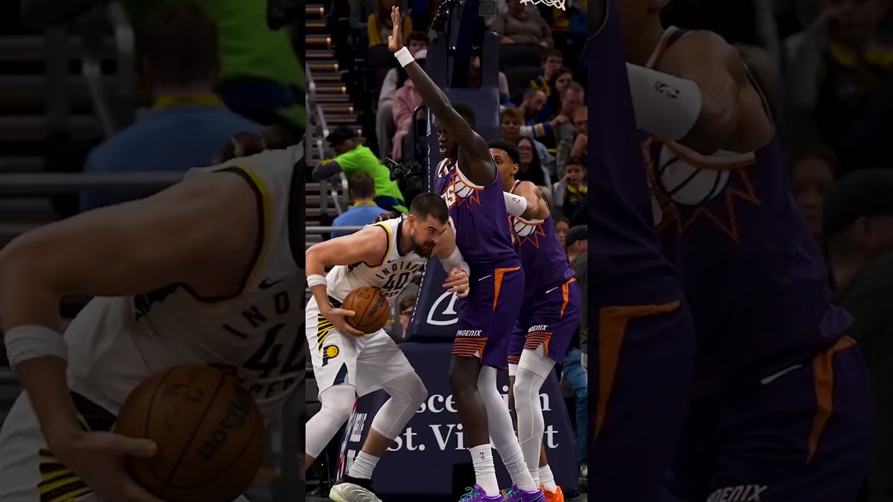 Ivica Zubac Goes to Work in the Paint in the First Half 🫡