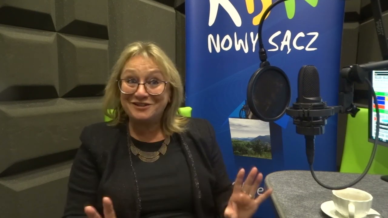 Małgorzata Małuch, wójt gminy Sękowa Słowo za słowo w RDN Nowy Sącz (10.02. 2025)