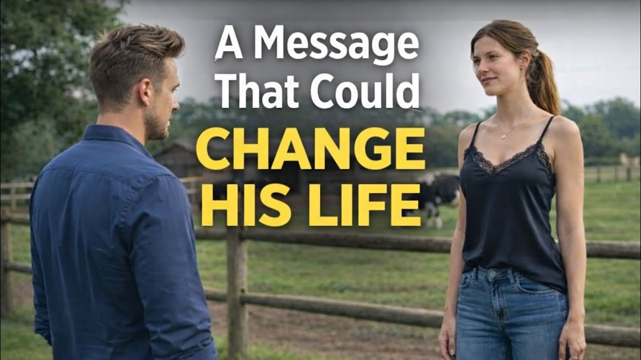 A Message That Could Change His Life Forever 😳