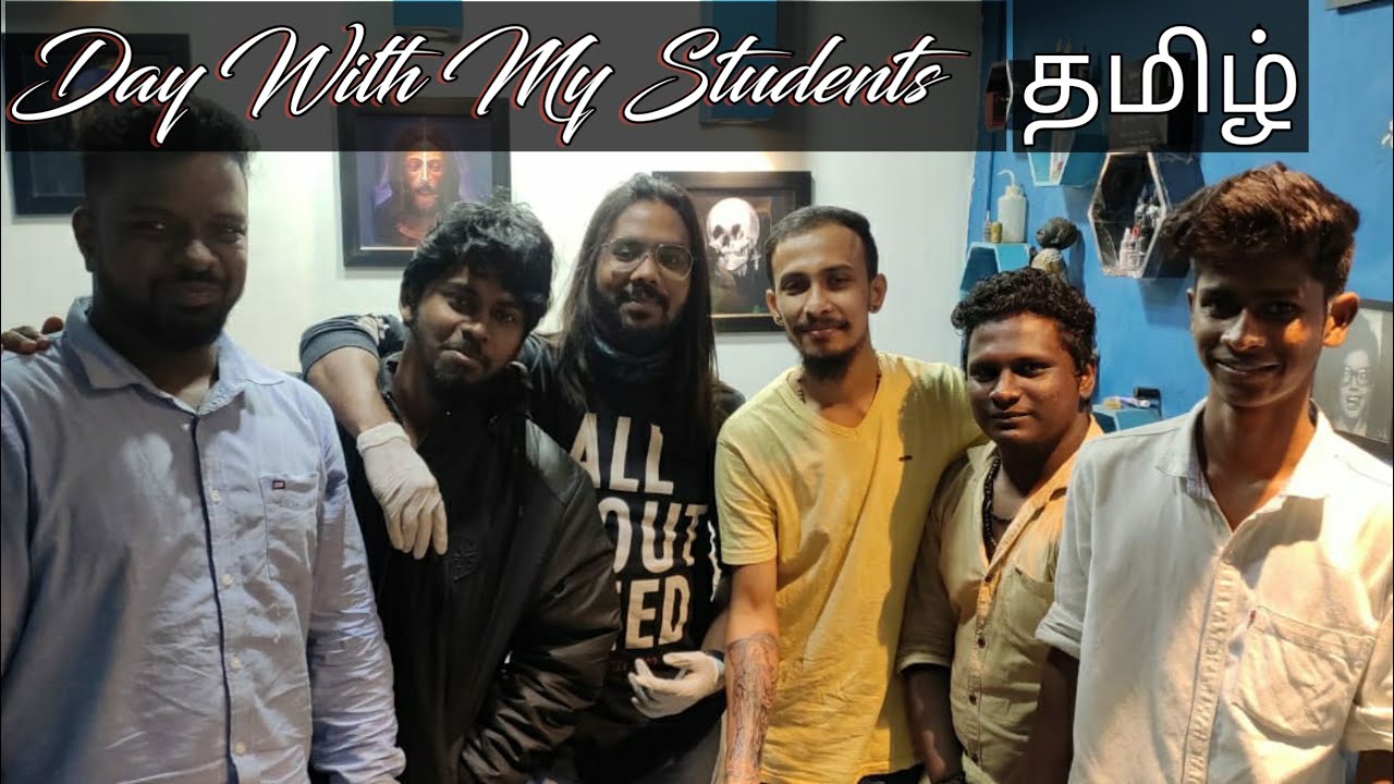 Tattoo With My Student | CobraBite Tattoo Studio | Best Tattoo Studio In Chennai.