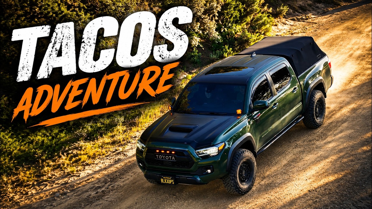 TACO Tuesday 🌮: Adventure style! Sequoia National Forest