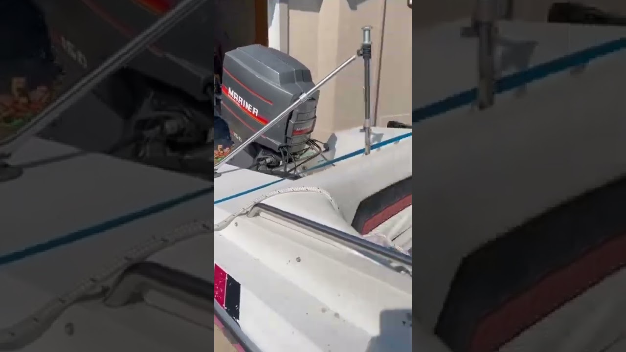 92&rsquo; Mariner 150hp 2 stroke outboard 2